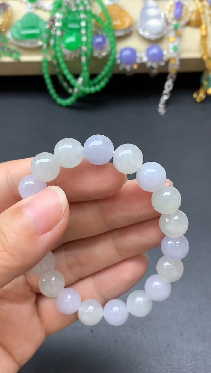 未镶嵌手链翡翠105-中国好珍宝