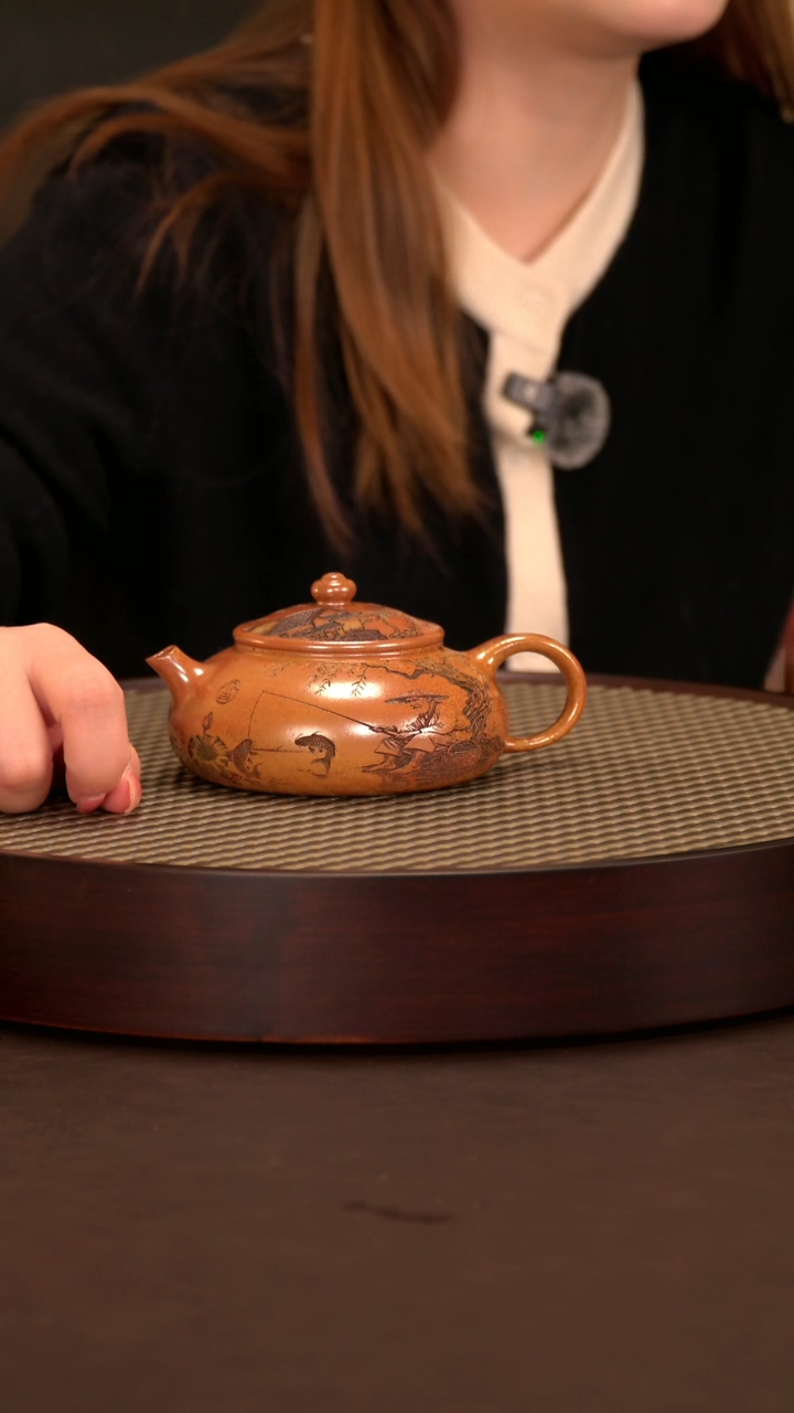 绿泥紫砂作品1221