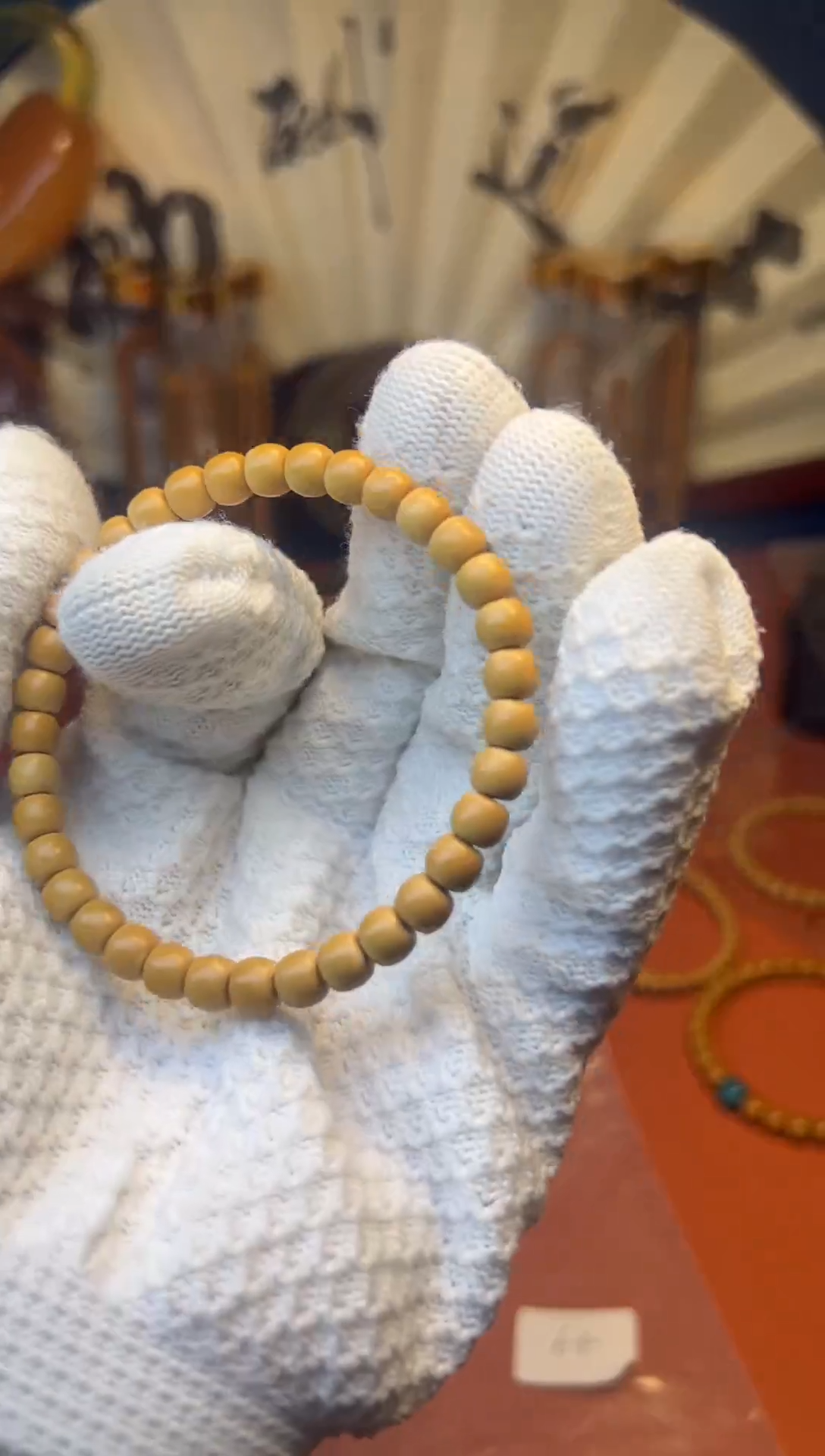 【闪购商品】橄榄核手串老挝核尖单圈6.5mm