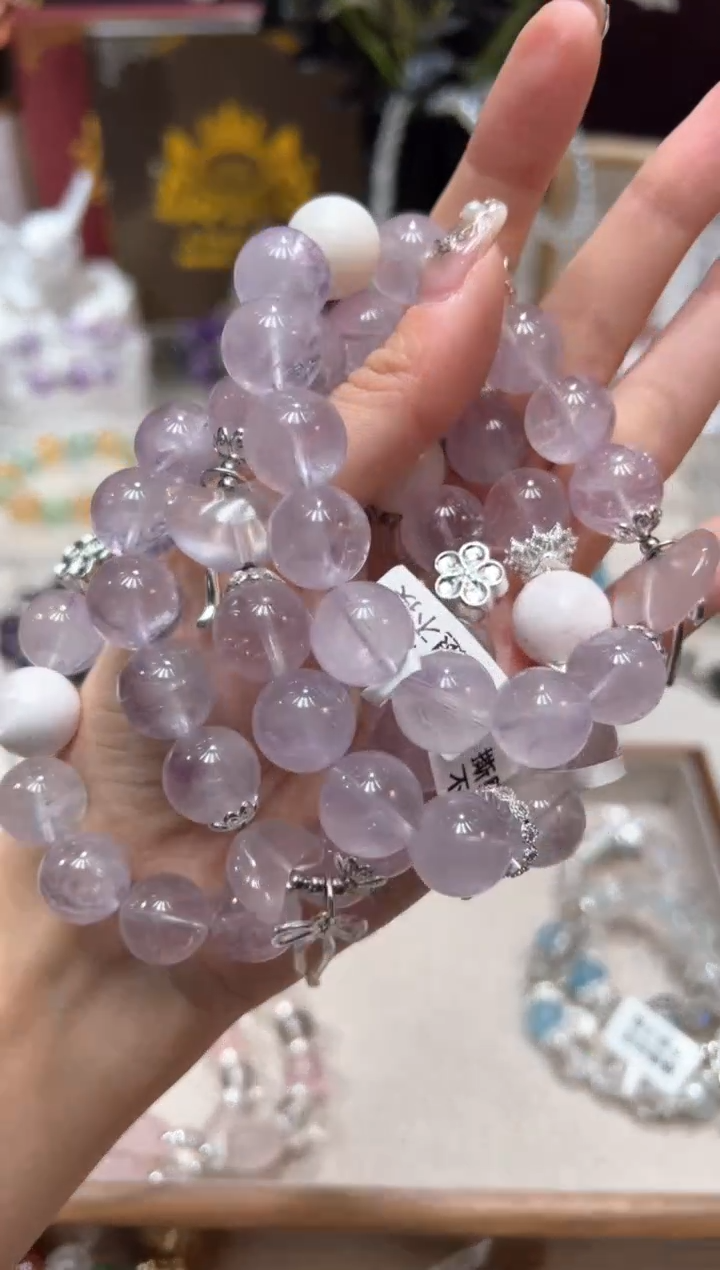 【闪购商品】水晶手链未镶嵌多样性发货发其一颜色微差