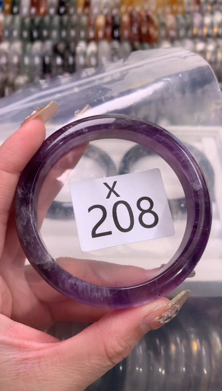 【闪购商品】水晶水晶手镯未镶嵌208-62