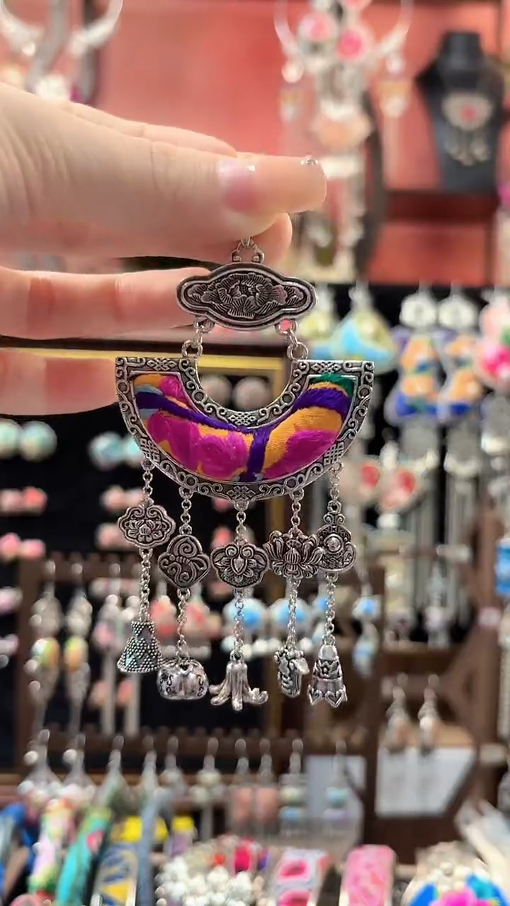 织绣 云织谣民族风精美饰品183+链子