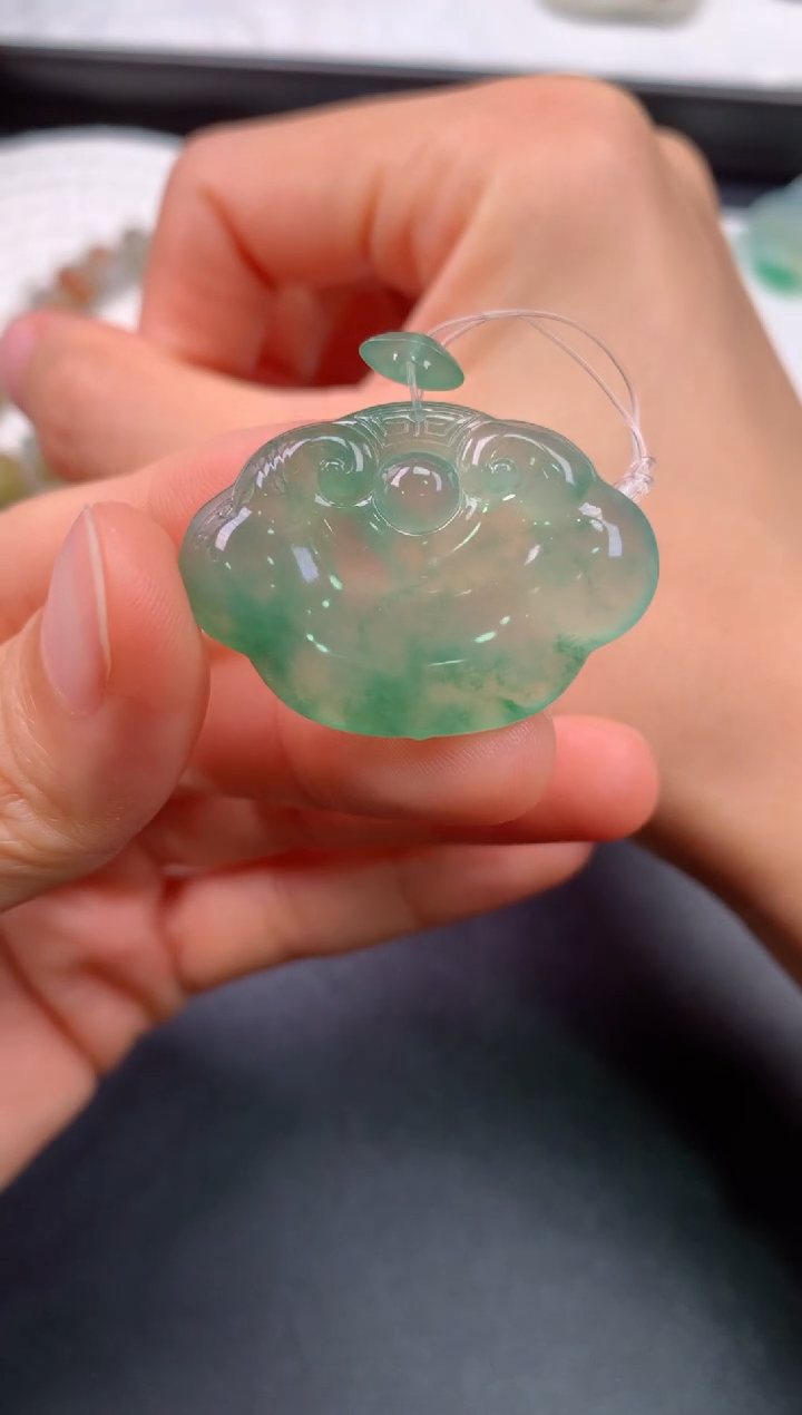 未镶嵌定制翡翠0148108097（23.2*33*5）