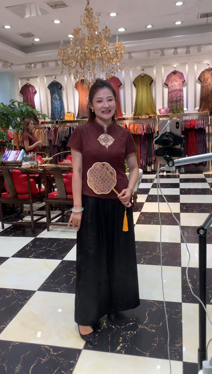 县*新中式香云纱（2XL ）上衣批专属链接