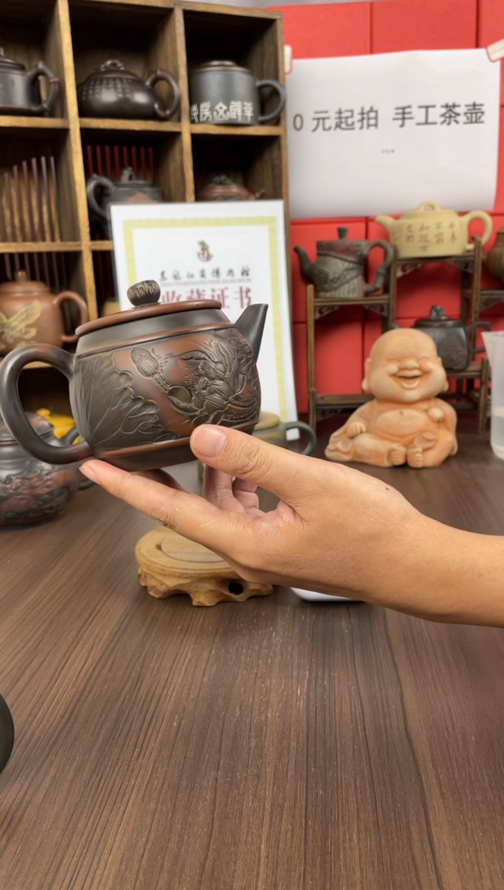 狂***鸡坭兴陶手工壶直播间（庞）