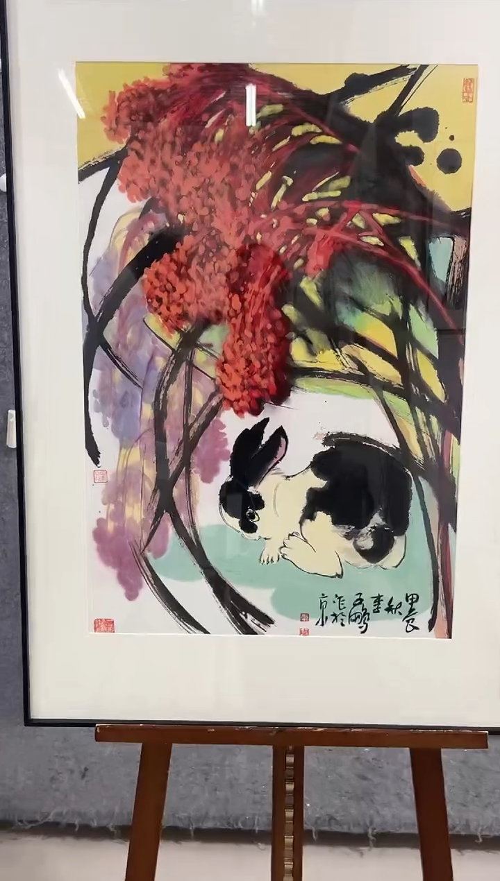 【闪购商品】国画李子鹏-2.7平尺-国画-金