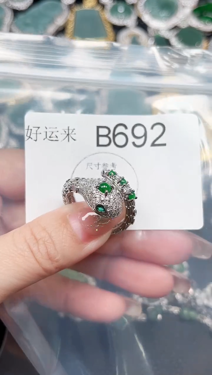 【闪购商品】翡翠颈饰未镶嵌692送皮绳