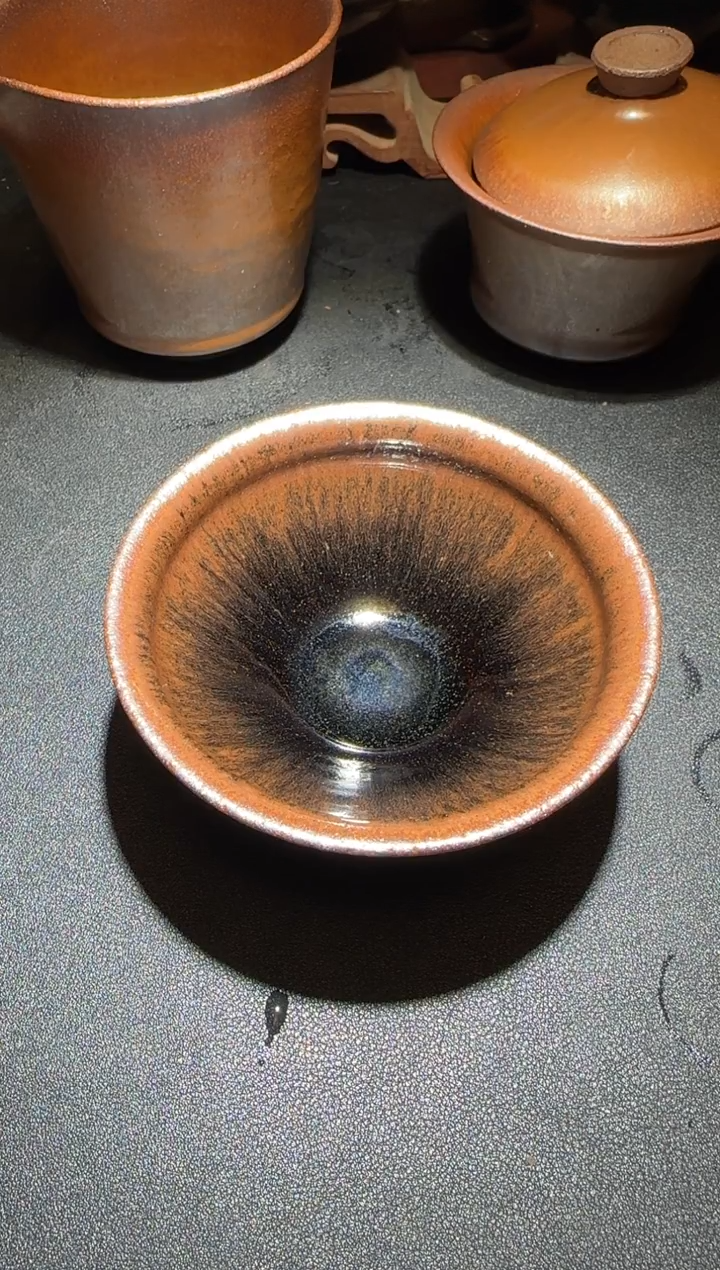茶盏通天龙窑柴烧建盏通天龙窑柴烧建盏
