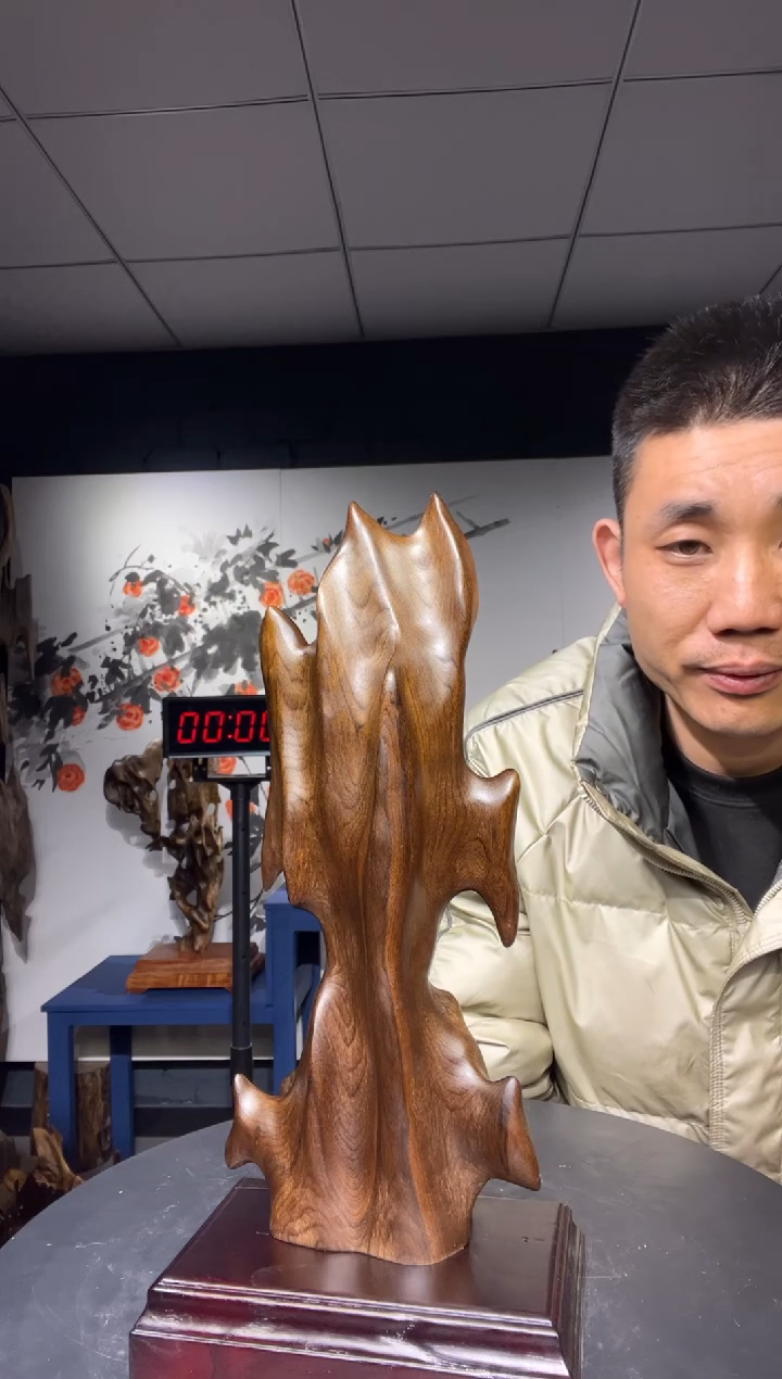 【闪购商品】金丝楠木雕金丝楠木工艺品摆件