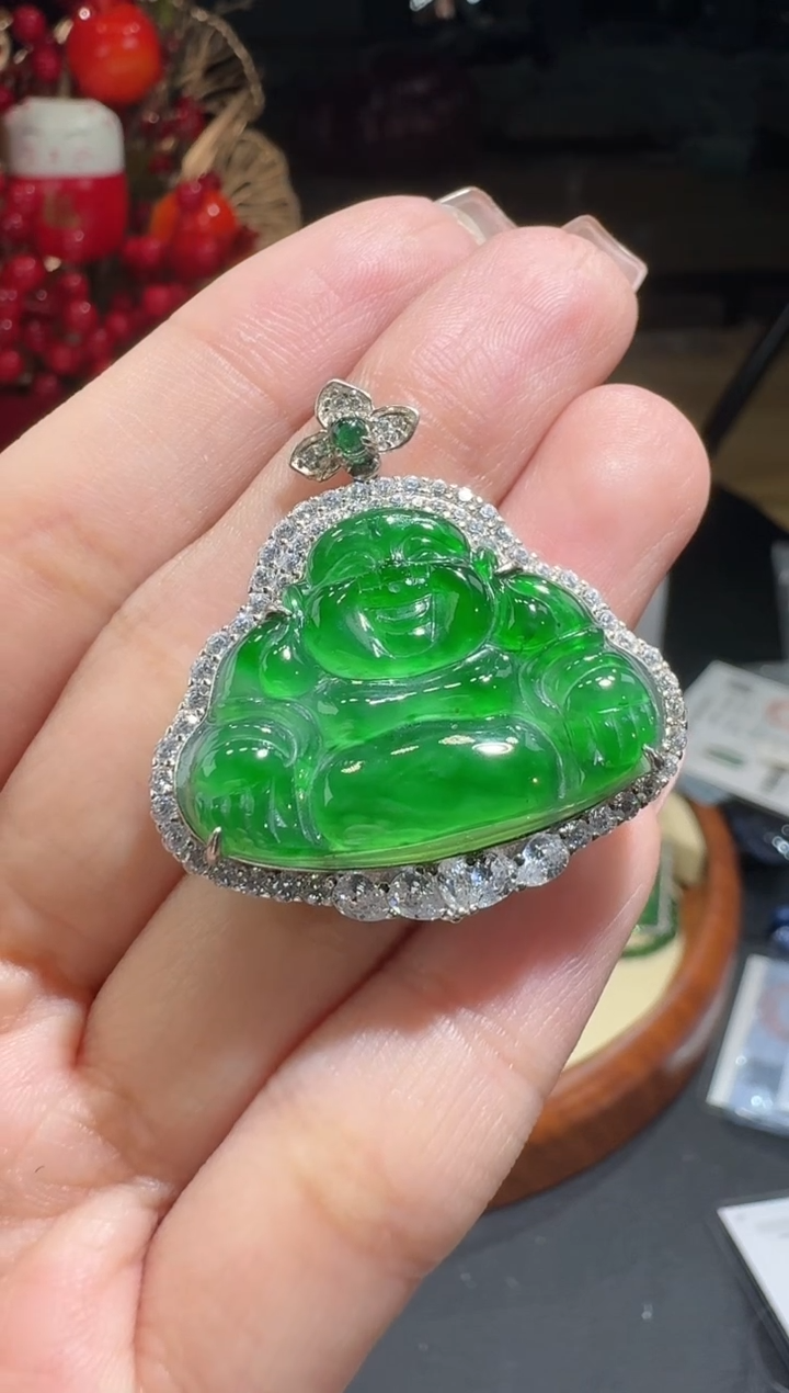 【闪购商品】翡翠颈饰未镶嵌挂件