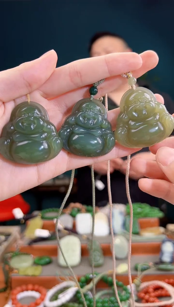 颈饰未镶嵌和田玉多样性发货 拍一单发一个