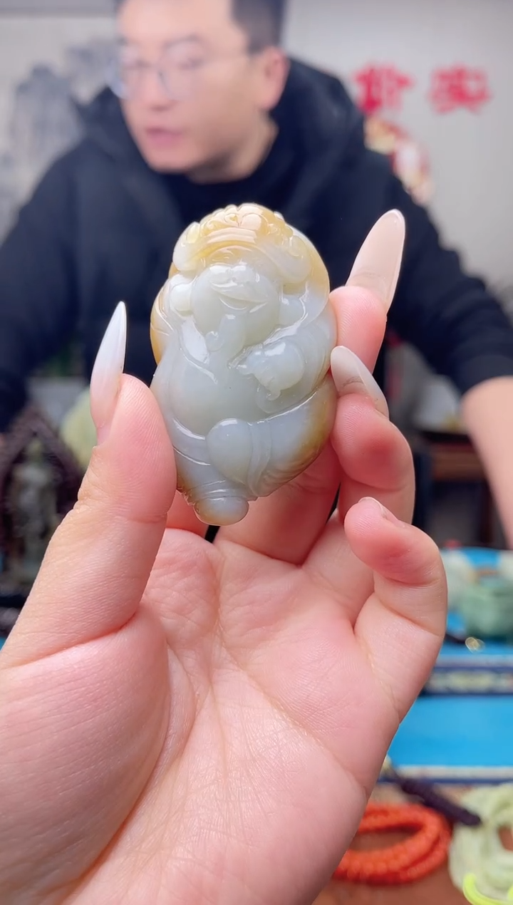 【闪购商品】和田玉挂件未镶嵌1