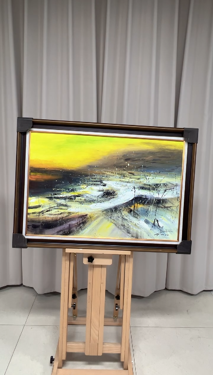 【闪购商品】绘画陶宗健-60*90-抽象油画