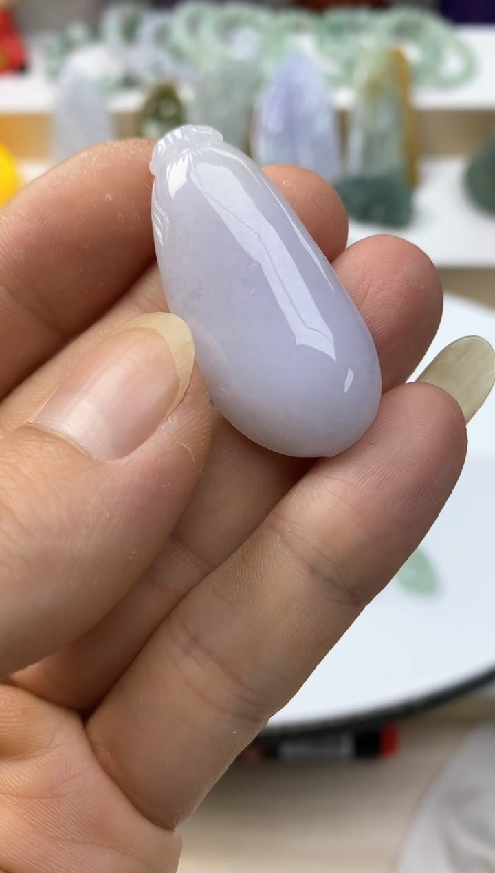 颈饰未镶嵌翡翠?**檬21天然缅甸翡翠A货2单