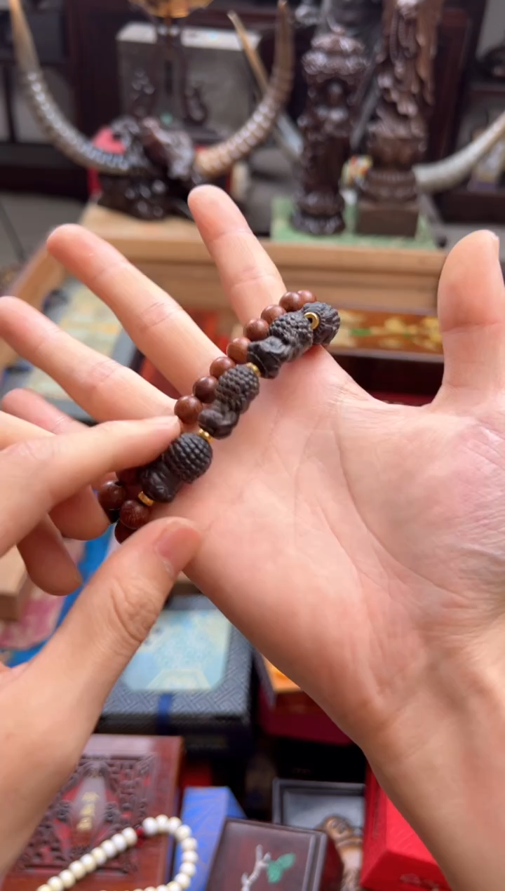 木——————瓷———————四步手链