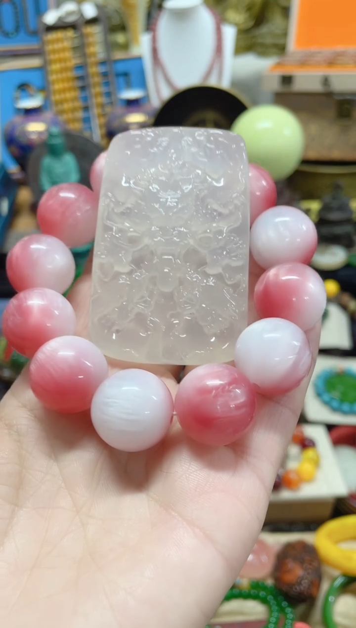 【闪购商品】琥珀手串未镶嵌主播推荐主播推荐