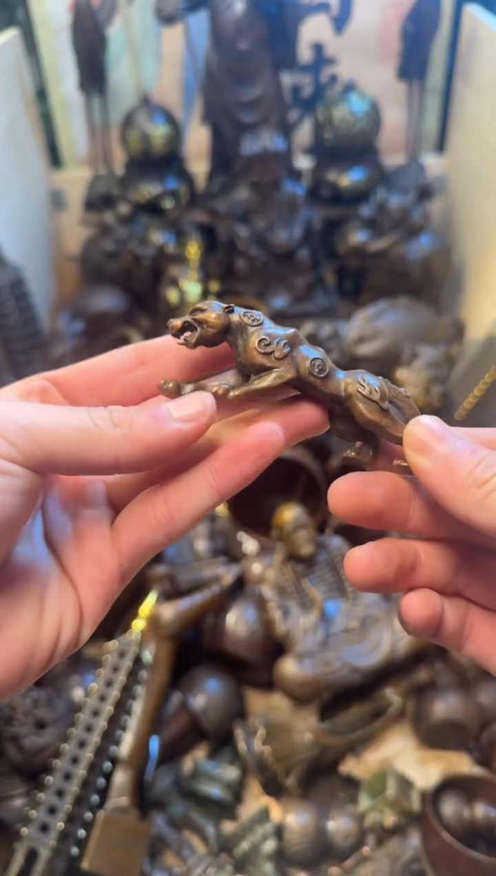 潼潼古铜只卖真铜！（金钱豹）