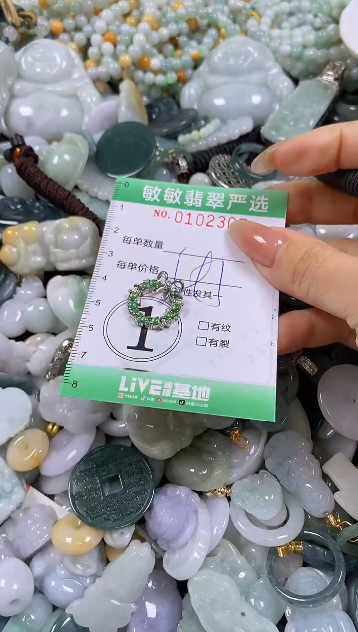 【闪购商品】翡翠颈饰未镶嵌闪购0102307