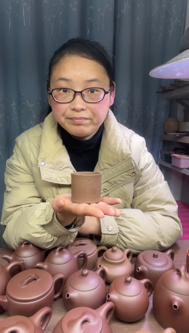 【闪购商品】段泥茶杯紫砂杯666888999