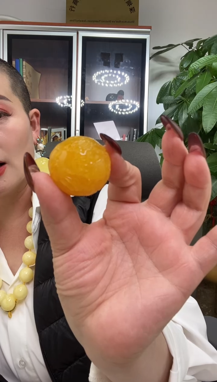 【闪购商品】琥珀颈饰未镶嵌吊坠