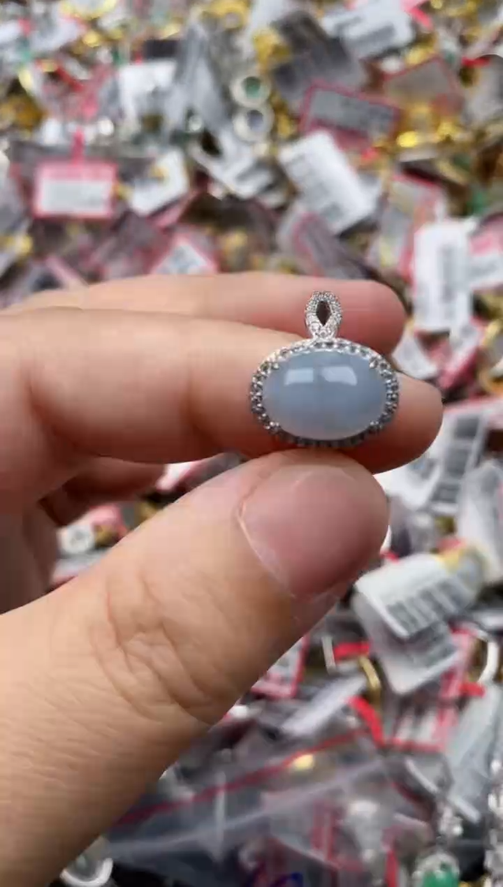 【闪购商品】翡翠戒指银S925镶嵌222222---3