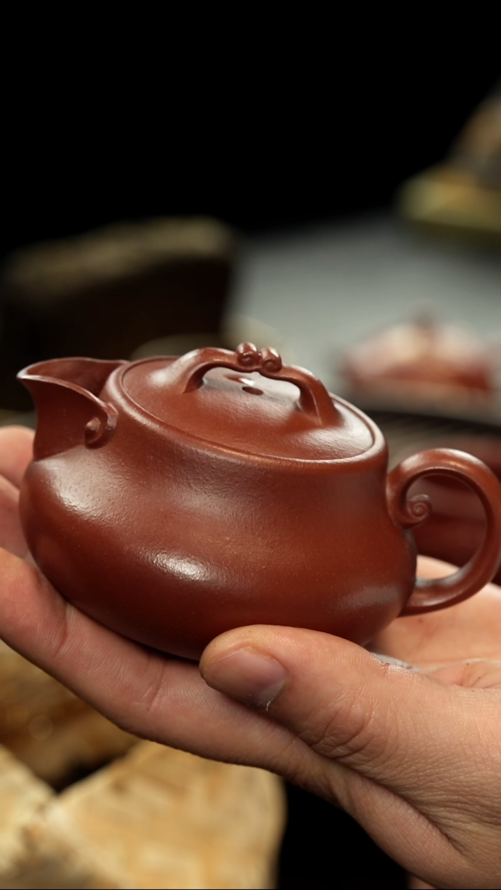 茶壶紫砂一品朱砂  如意蔻