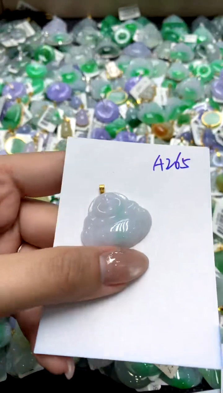 【闪购商品】翡翠颈饰18K金镶嵌1111111111111111