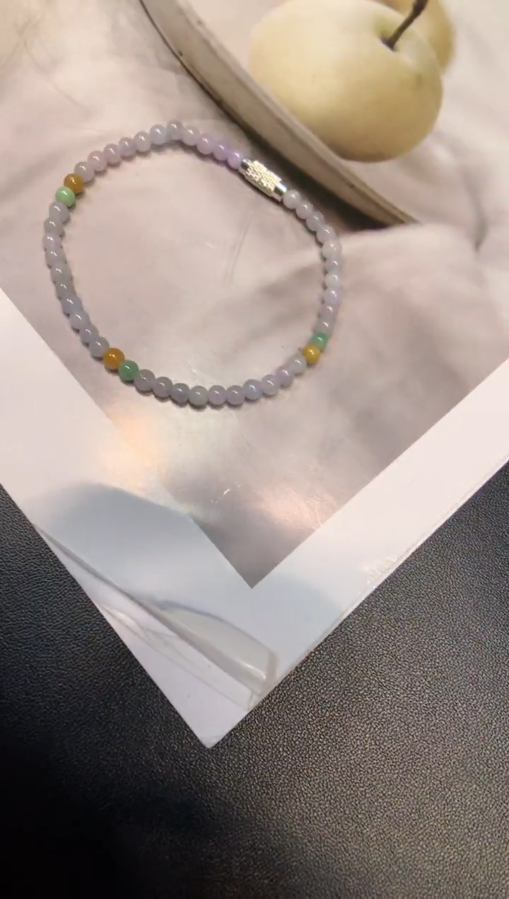 颈饰未镶嵌翡翠手串