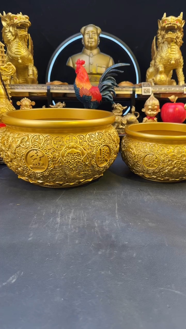 黄铜22公分金钱葫芦