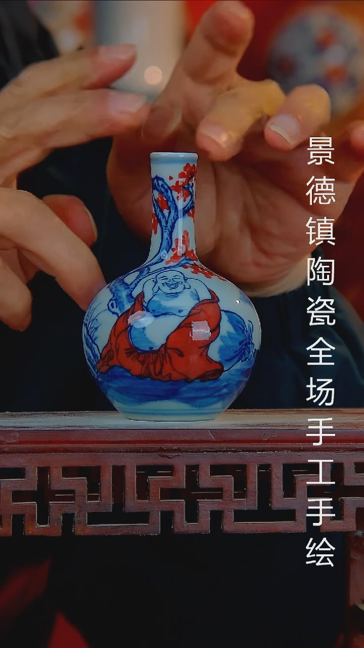 摆件陶瓷景德镇陶瓷 全场手工手绘