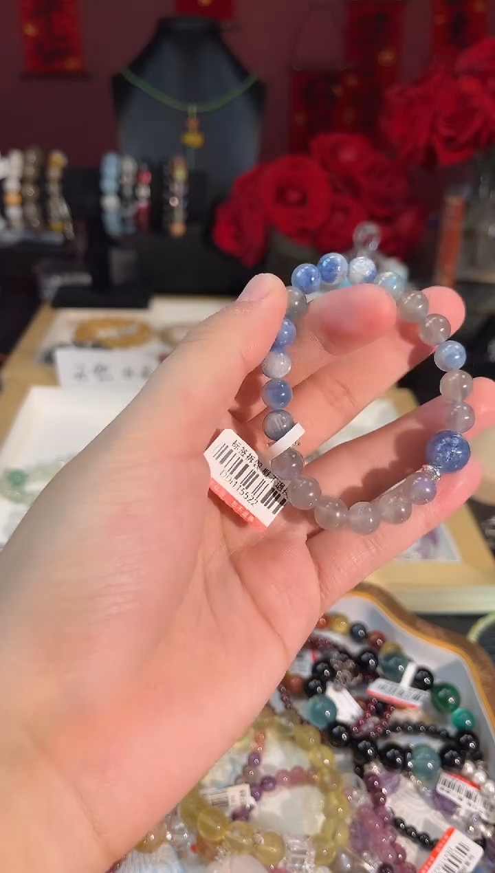【闪购商品】蓝晶石Q736未镶嵌Q736多样性发货一件