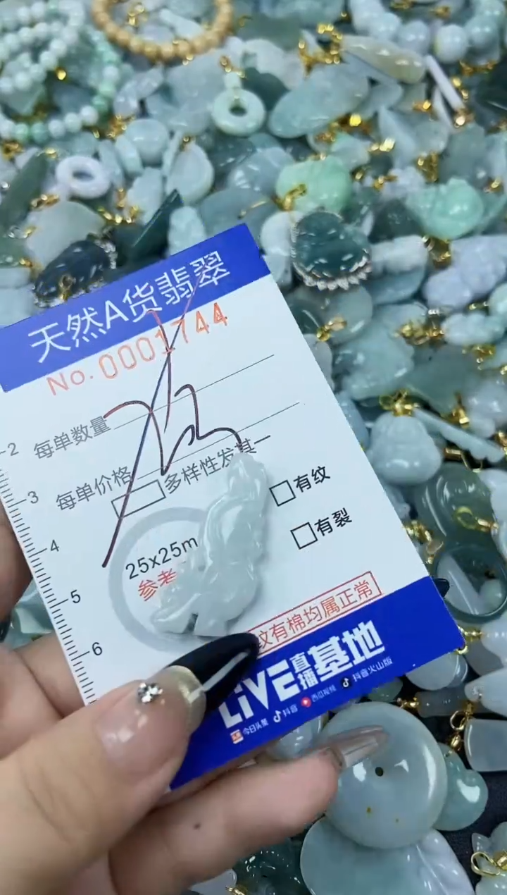 【闪购商品】翡翠颈饰未镶嵌天然A货翡翠