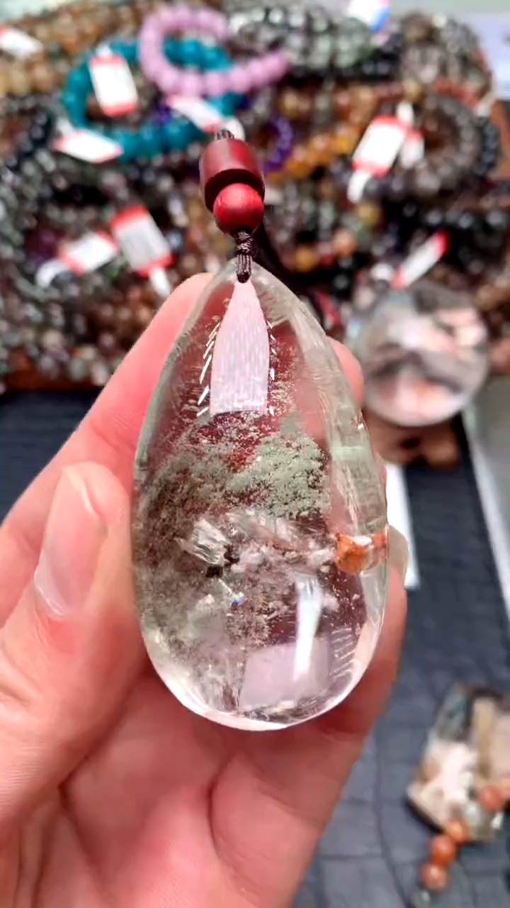 【闪购商品】水晶吊坠(赠链)未镶嵌10