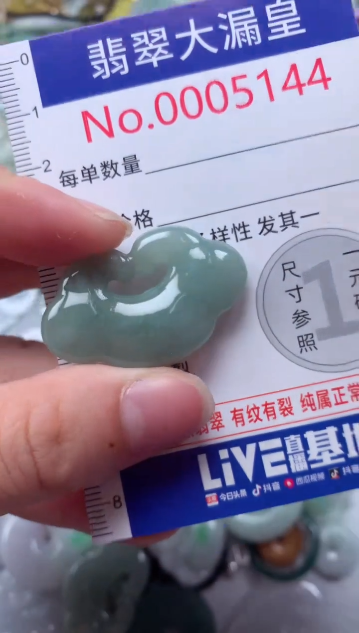 翡翠未镶嵌吊坠(不含链)5144
