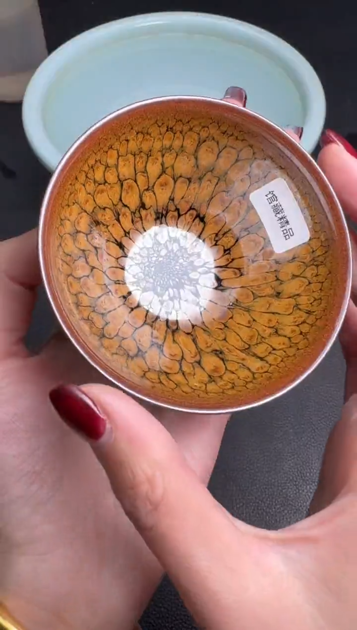 【闪购商品】茶盏建盏故事何定欣鹧鸪斑薄胎59