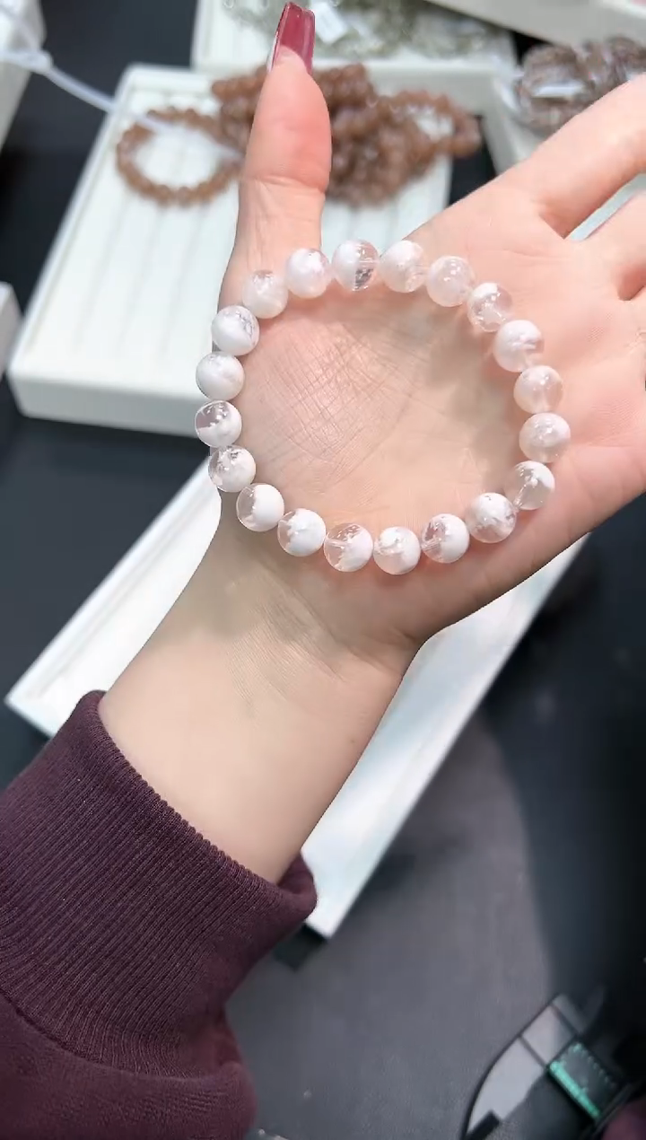 【闪购商品】水晶手串未镶嵌78D多样性发其一/1条默认微瑕