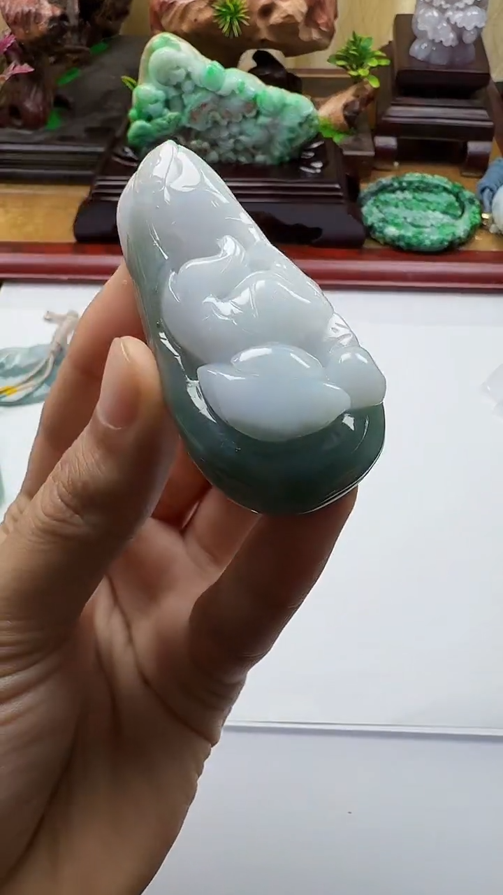 吊坠(不含链)未镶嵌翡翠1