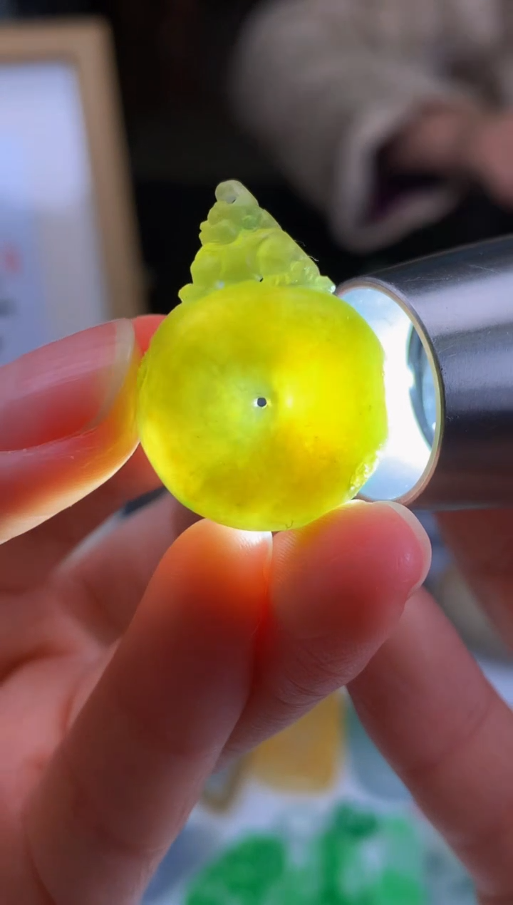 【闪购商品】定制翡翠未镶嵌吊坠-86392