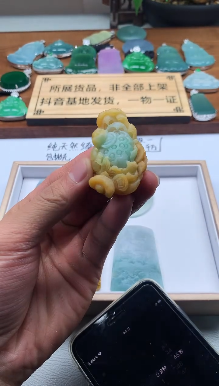 【闪购商品】定制翡翠未镶嵌5004毛货不退不换