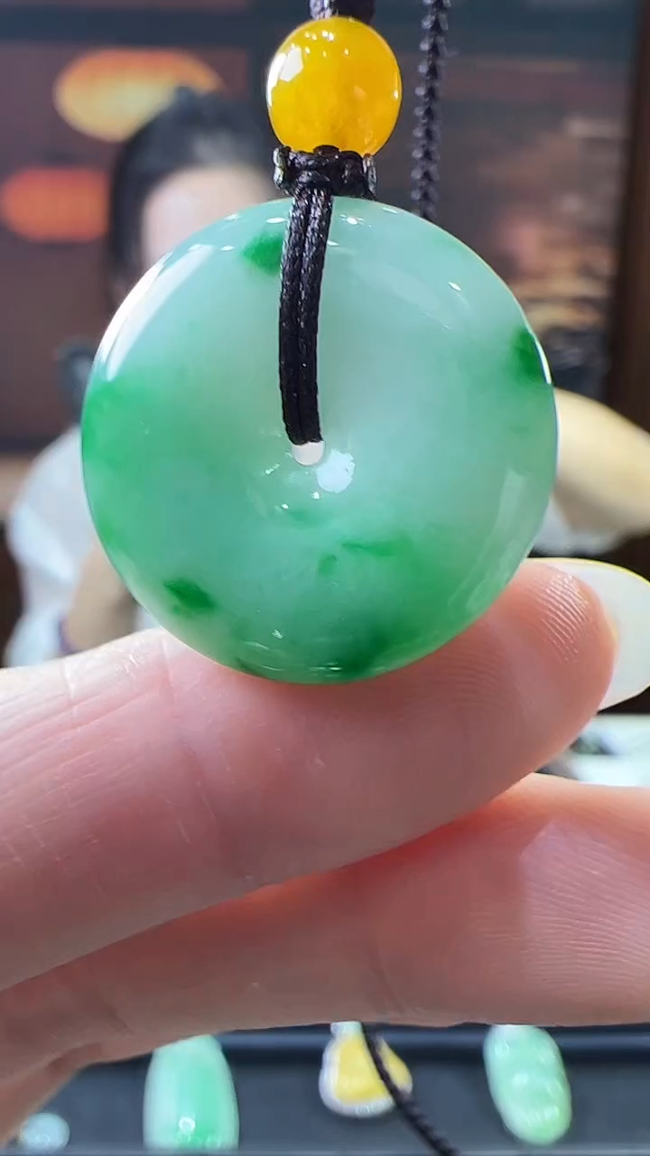 未镶嵌挂件翡翠平安扣