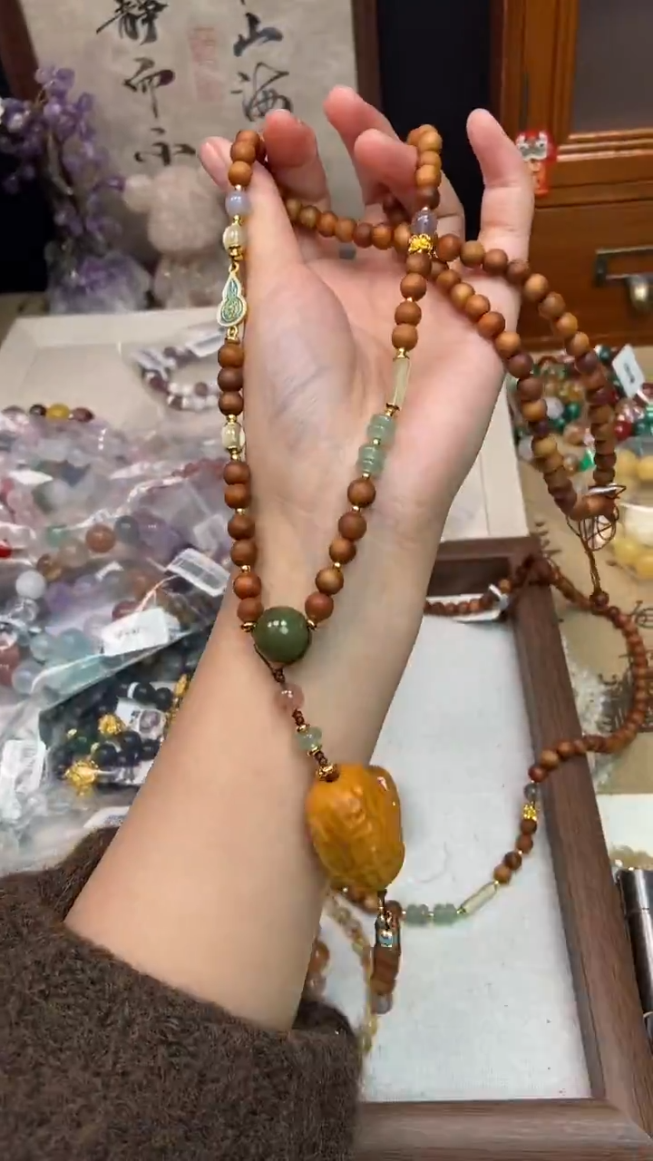 吊坠檀香木未镶嵌229