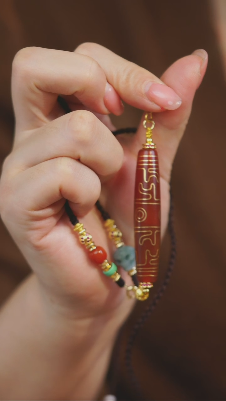 【闪购商品】玛瑙/玉髓项链未镶嵌多样性发一