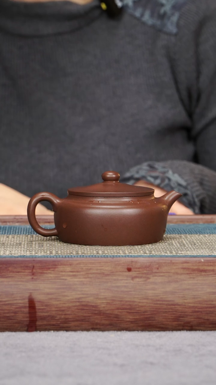 【闪购商品】紫砂茶壶紫泥 圆韵