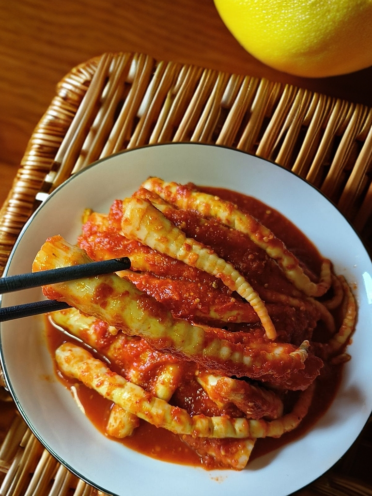 云南镇雄辣椒泡小蒜竹笋渣辣椒特产下饭菜