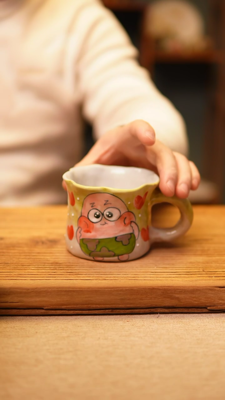 【闪购商品】@@陶园瓷舍@@纯手工手绘@高温釉下彩