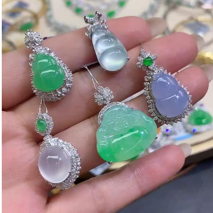 【琪琪臻选】翡翠吊坠-多样性发货一件-KZ14|CXQ21