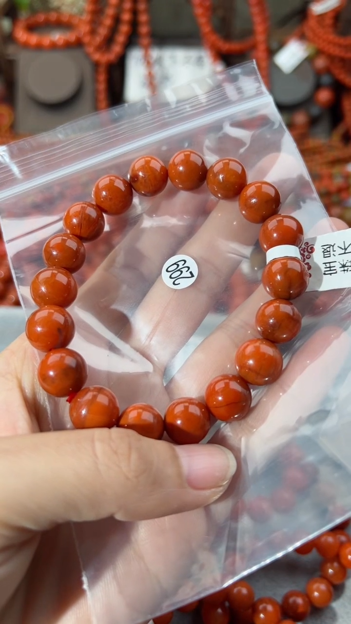 【闪购商品】南红玛瑙手串未镶嵌11