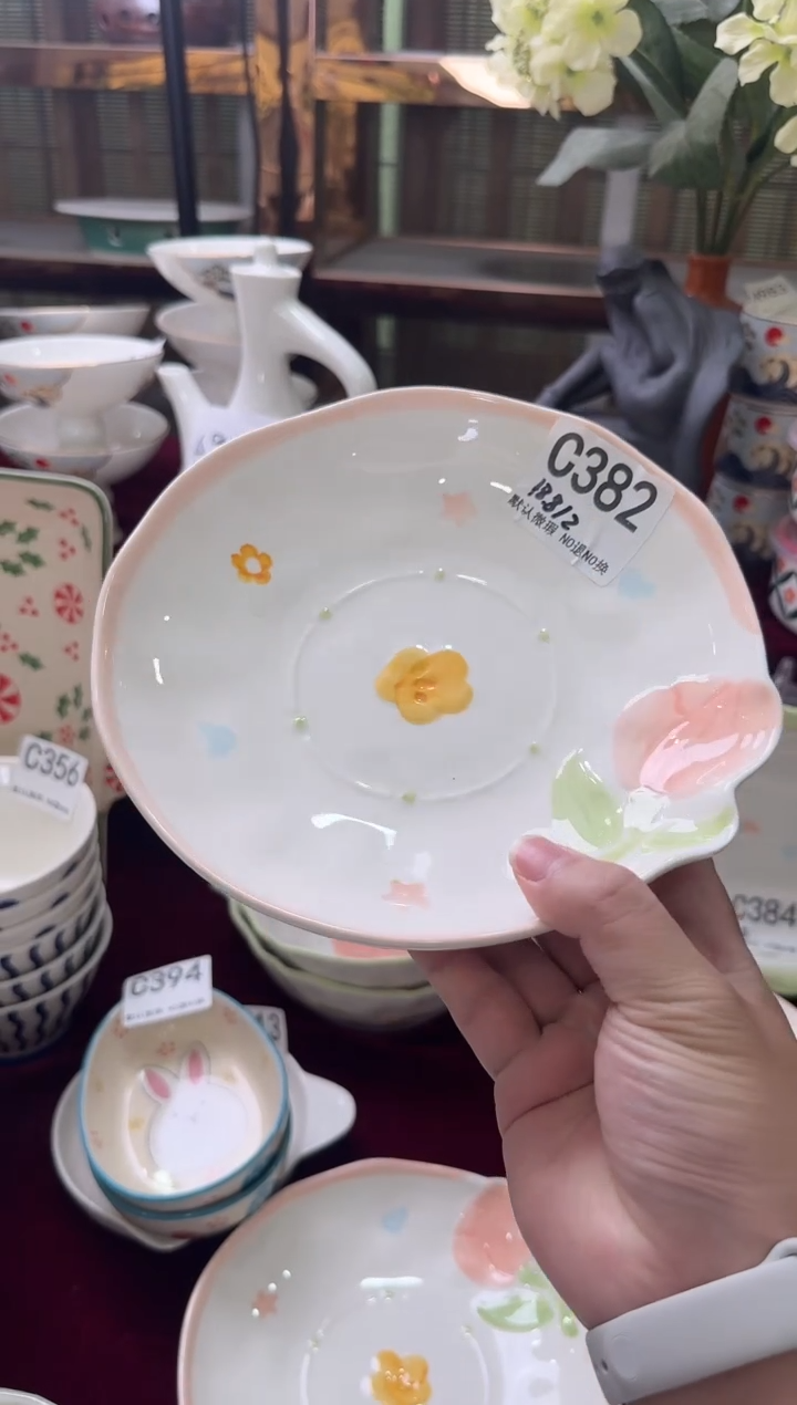 摆件陶C382    2个装仓库微瑕陶瓷清仓福利