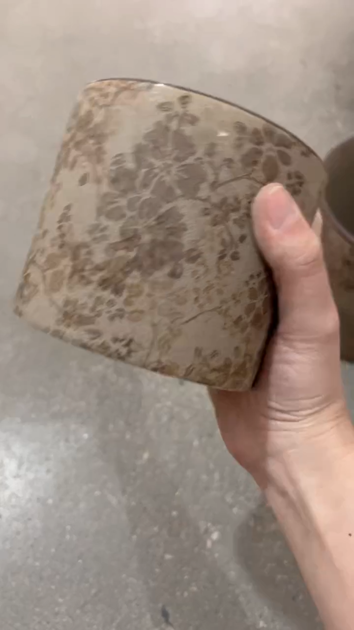 【闪购商品】陶瓷花盆高10cm内口10.5cm