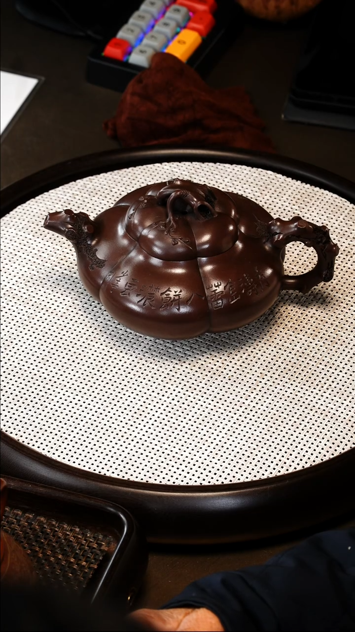 紫砂茶壶【CBS】老紫泥 上合梅 660cc